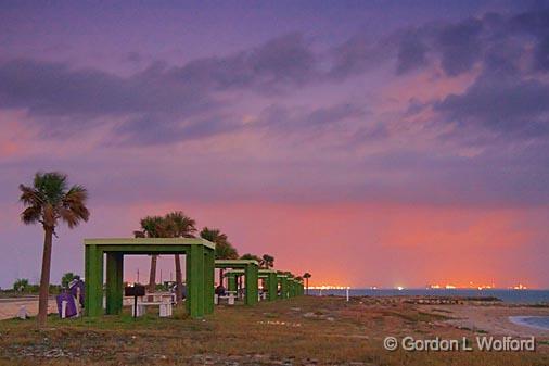 Magnolia Beach In First Light_28899.jpg - Photographed near Port Lavaca, Texas, USA.